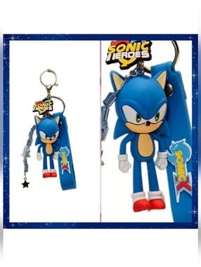 Sonic The Hedgehog Bookbag Charm